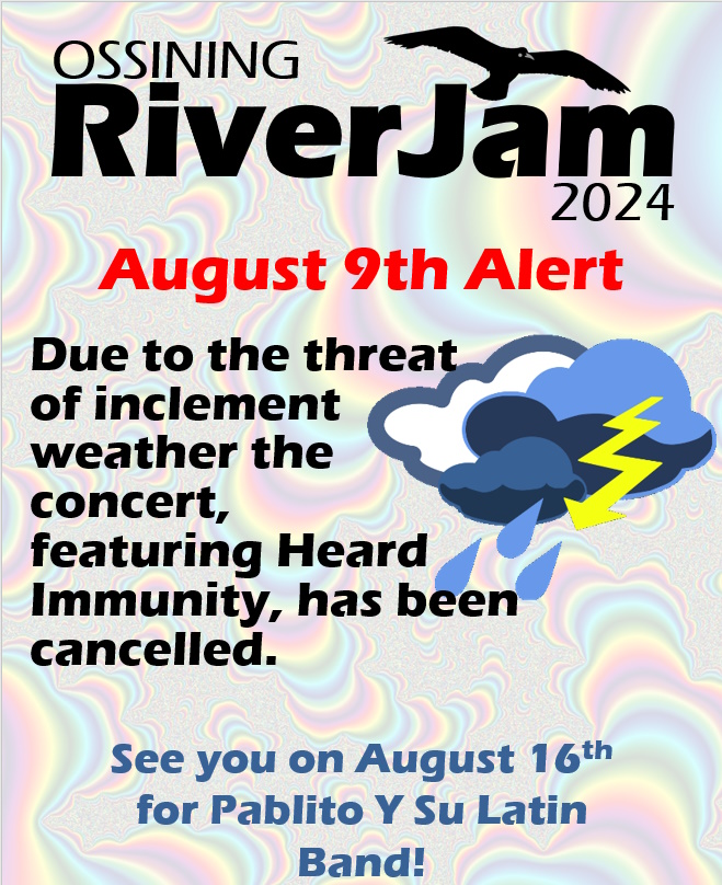 Aug9 Riverjam Cancelled