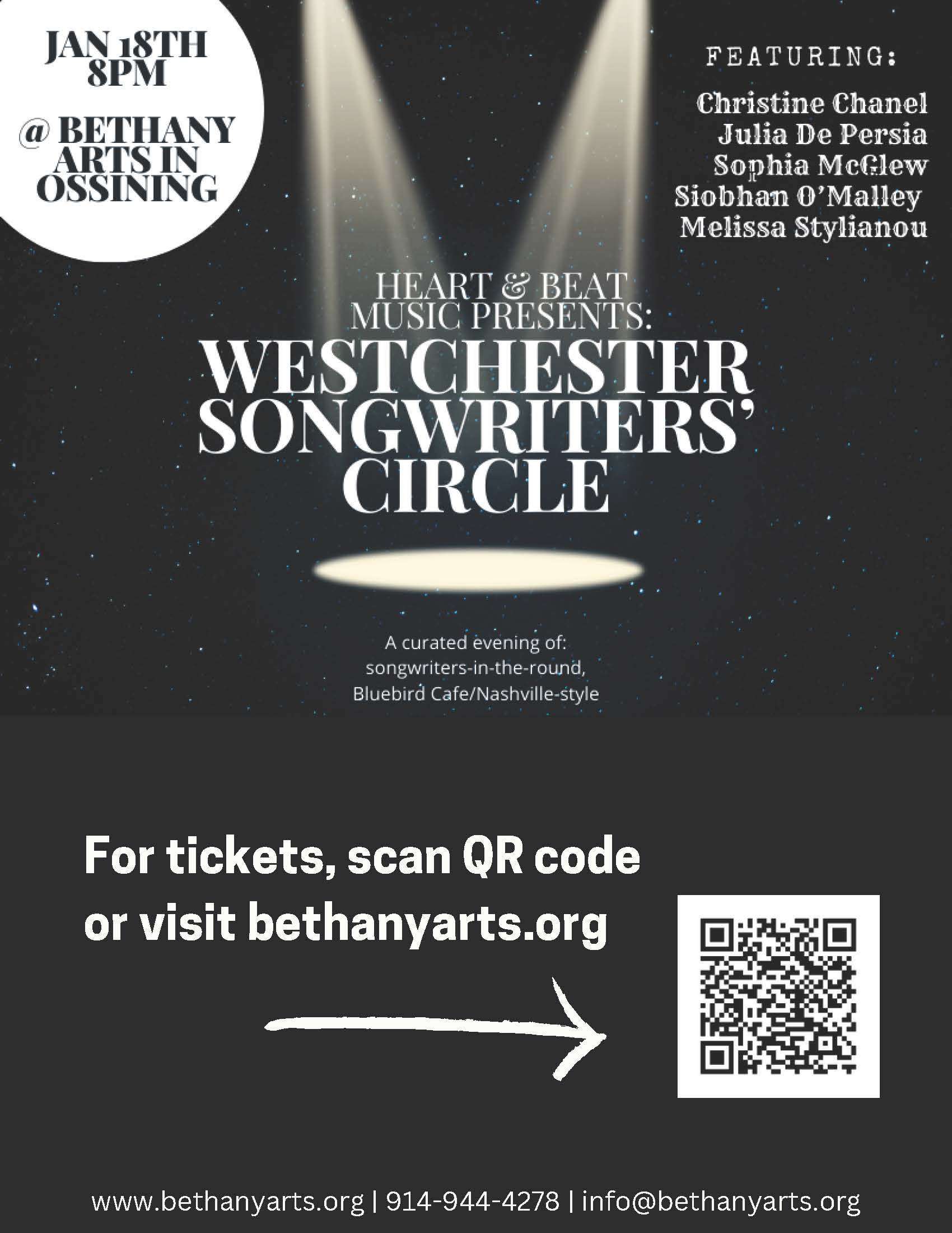 Jan 2025 Westchester Songwriters Circle