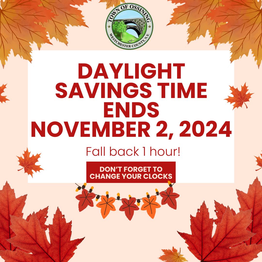 Daylight Savings Ends