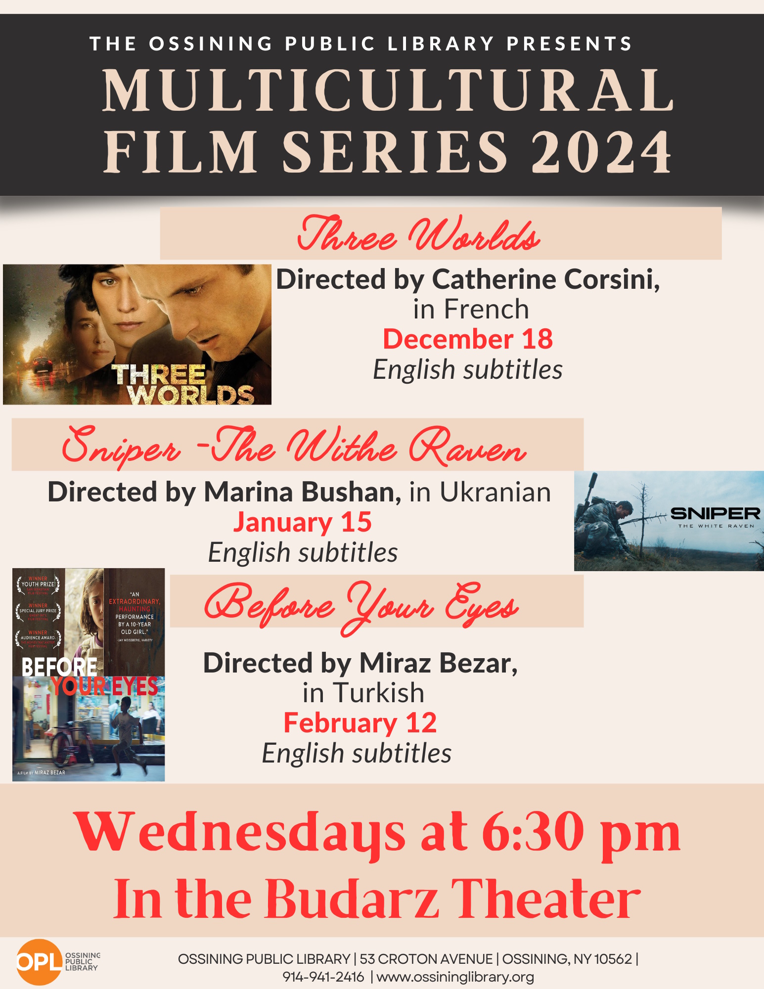 Copy of Multicultural Winter Film Series 2024