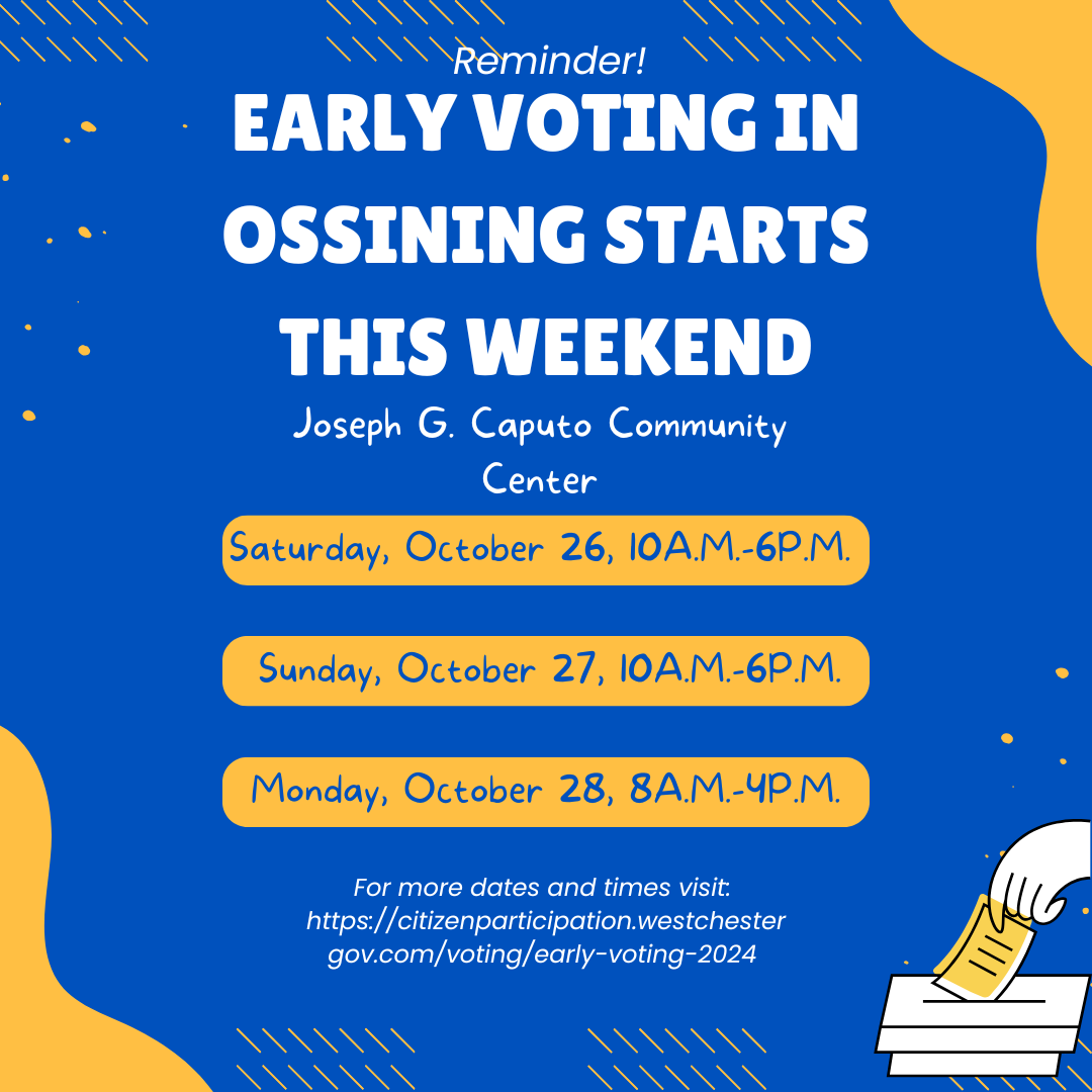 Early Voting Starts