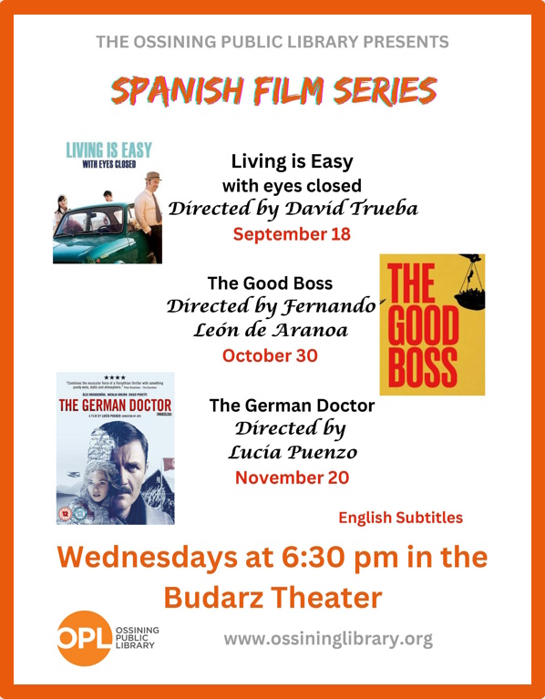 Spanish Film Series Flier