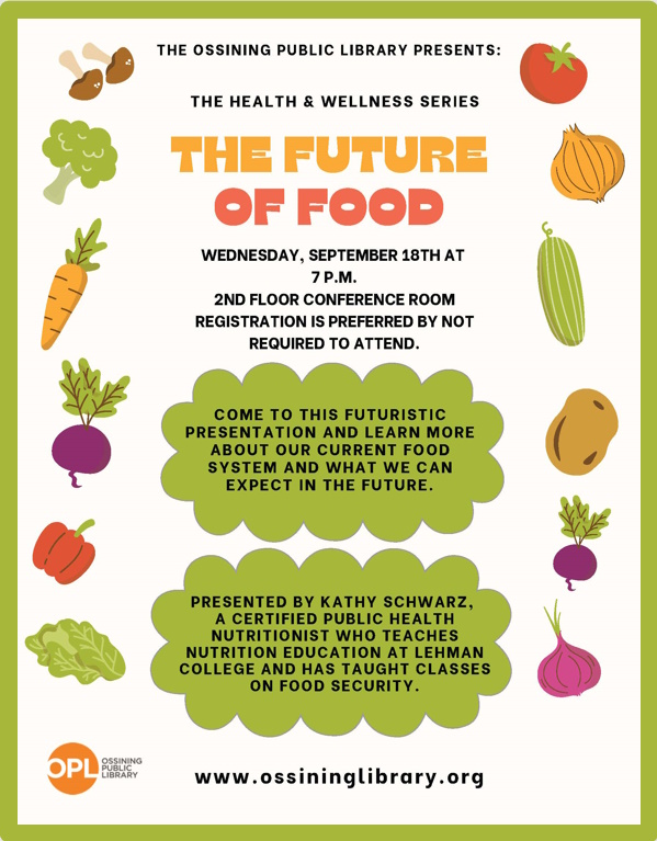 The Future of Food Flier