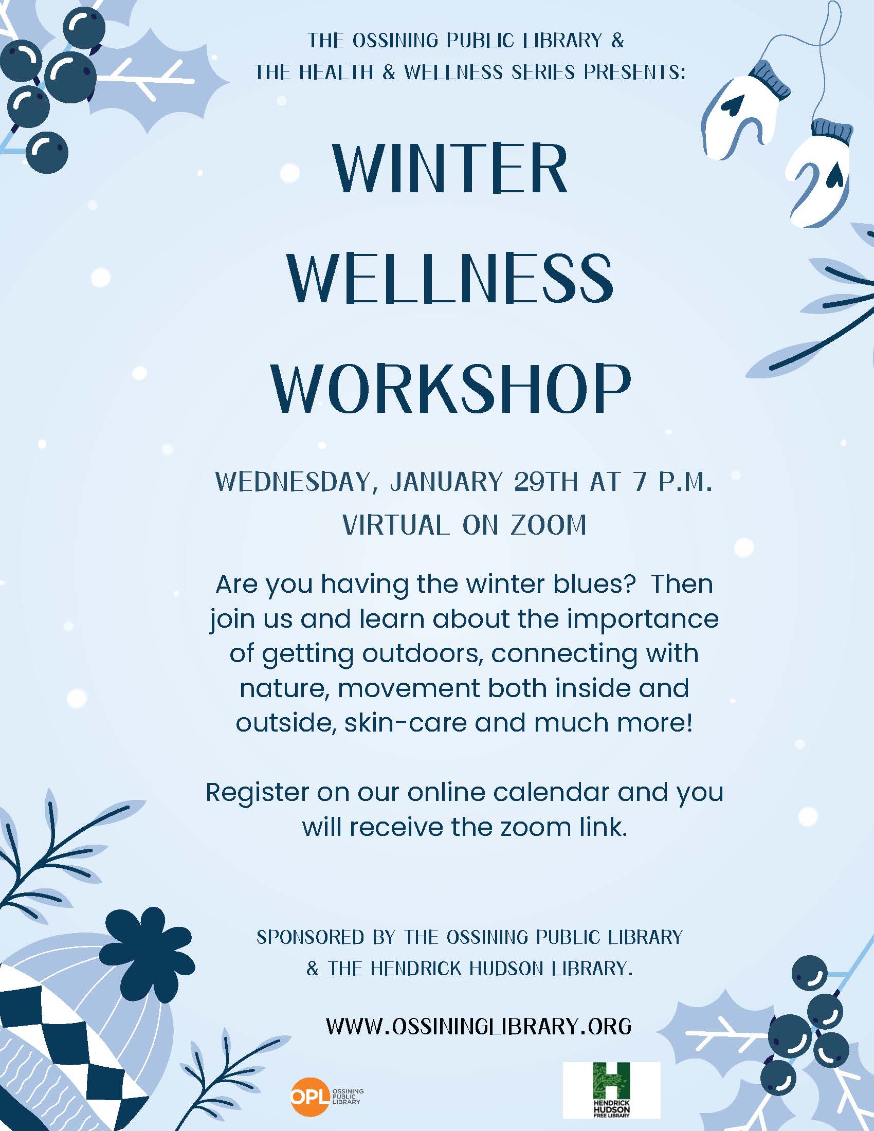 Winter Wellness Flier