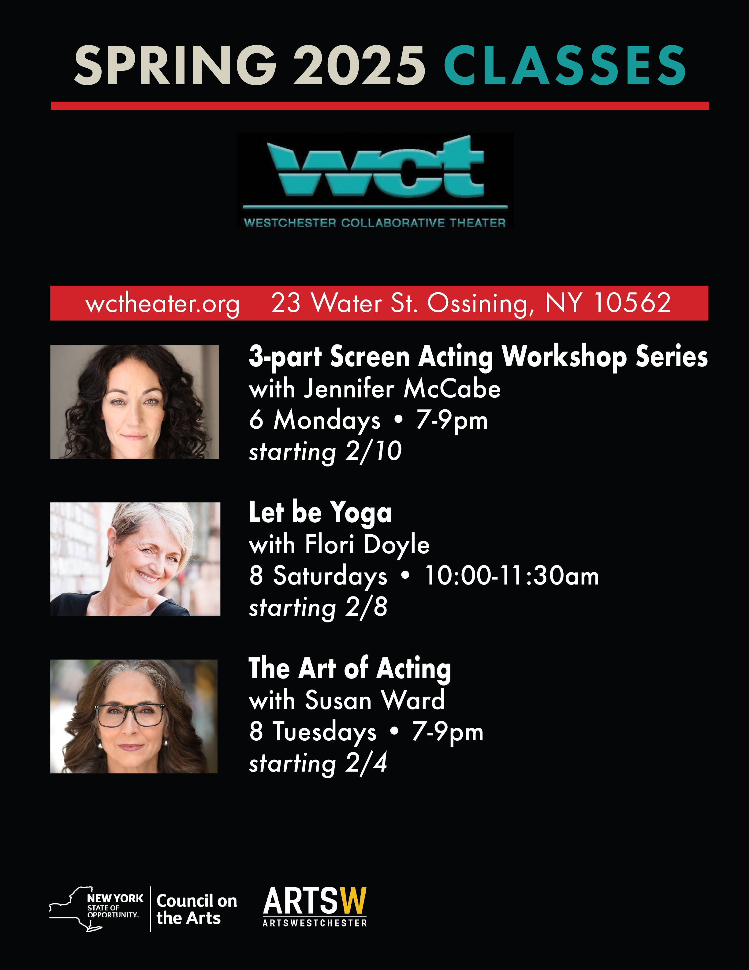 WCT Spring Classes